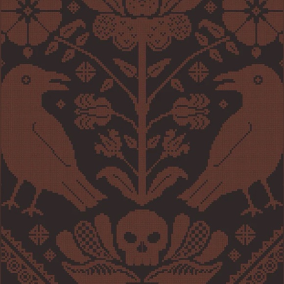 NWT Disturbia Annabel Inverted Raven Print Shirred Mini Dress size 6 - Picture 5 of 10